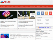 Tablet Screenshot of pclife.org